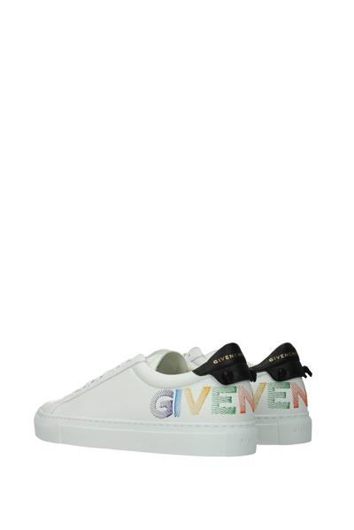 Shop Givenchy Sneakers Leather White Black