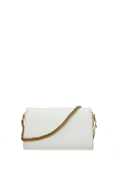 Shop Alexander Mcqueen Shoulder Bags Leather In White