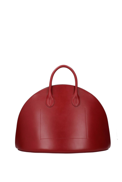 Shop Calvin Klein Handbags 205w39nyc Leather In Red