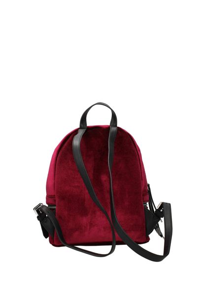 Shop Pollini Backpacks And Bumbags Velvet Bordeaux In Red