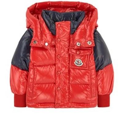 Shop Moncler Kids In Red