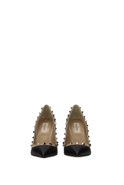 Shop Valentino Pumps Leather In Black