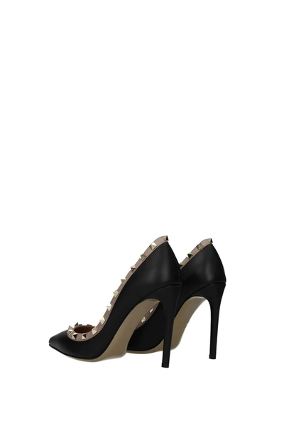 Shop Valentino Pumps Leather In Black