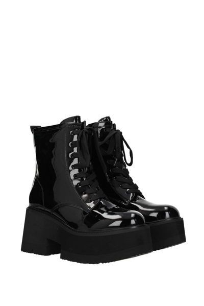Shop Buffalo Ankle Boots Firoza Polyurethane In Black