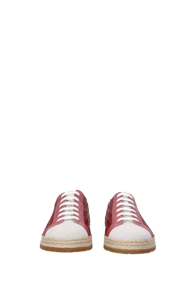Shop Bottega Veneta Sneakers Leather In Pink