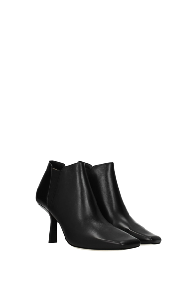 Shop Jimmy Choo Ankle Boots Marcelin Leather In Black