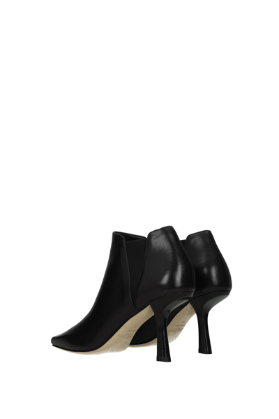 Shop Jimmy Choo Ankle Boots Marcelin Leather In Black