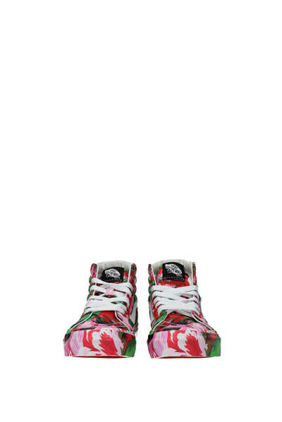 Shop Kenzo Sneakers Vans Fabric In Multicolor