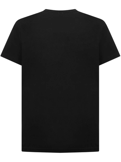 Shop Burberry T-shirts And Polos Black