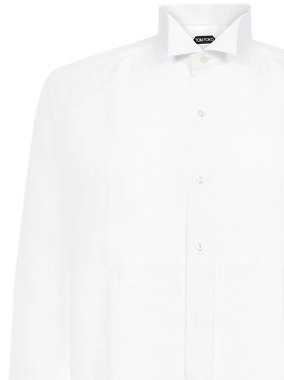 Shop Tom Ford Shirts White