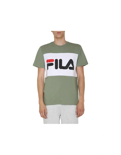 Shop Fila Day T-shirt In Green