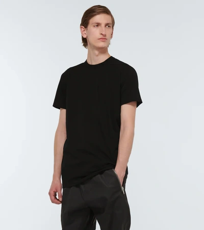 Shop Rick Owens Short-sleeved Level T-shirt In Black