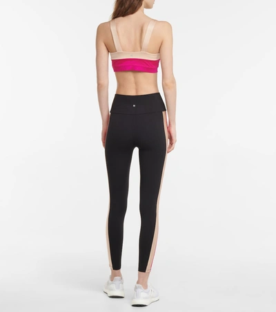 Lanston Sport Elysian Sports Bra In Magenta