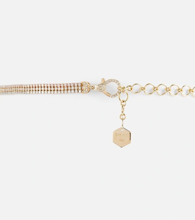 Shay Jewelry 18kt Tri-colored Gold Necklace With Diamonds In Diamond