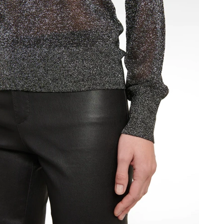 Shop Joseph Lurex® Sweater In Black