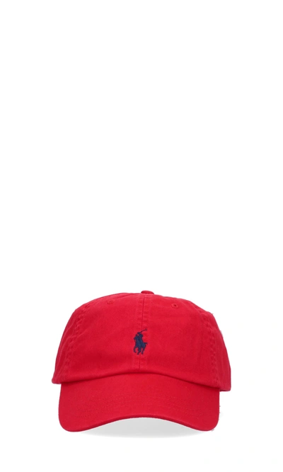 Shop Polo Ralph Lauren Hat In Red