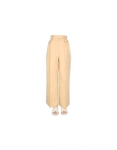 Shop Khaite Teyana Trousers In Nude