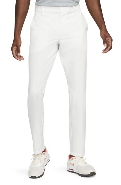 Shop Nike Dri-fit Vapor Slim Fit Golf Pants In Summit White/ Black