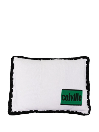Colville Arrow Jacquard Rectangular Cushion In Black