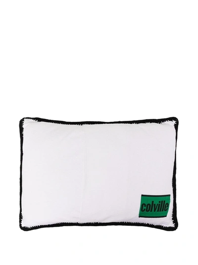 Colville Arrow Jacquard Rectangular Cushion In Black