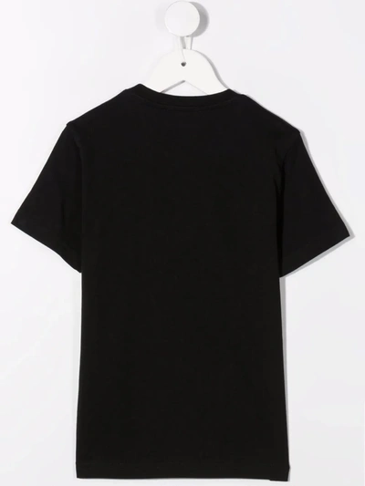 Shop Dsquared2 Logo-print Crewneck T-shirt In Black