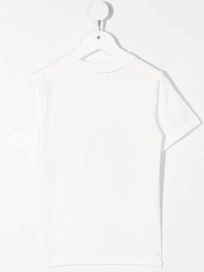 Shop Stella Mccartney Logo-print T-shirt In White