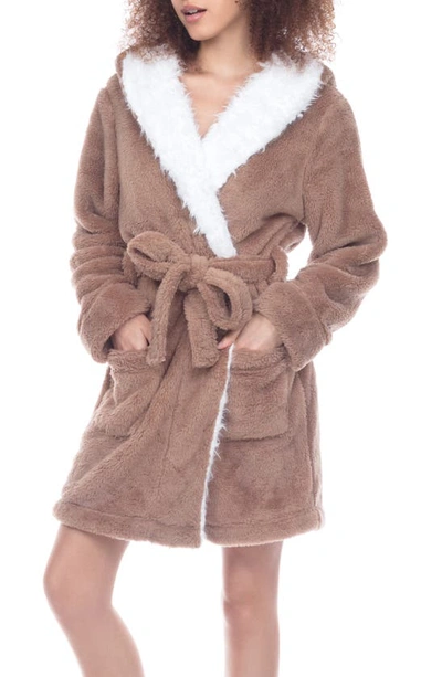 Shop Honeydew Intimates Head In The Clouds Robe In Brown Sugar