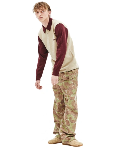 Visvim Godfrey Knit Longsleeve In Beige