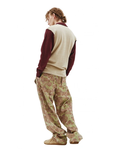 Visvim Godfrey Knit Longsleeve In Beige