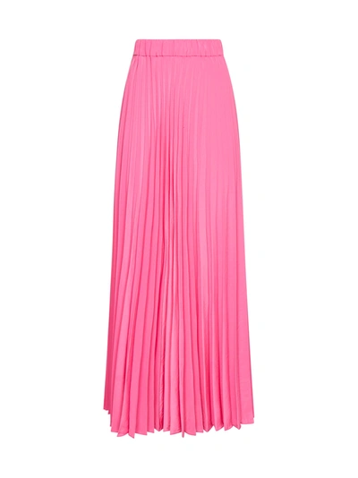 Shop P.a.r.o.s.h . Pleated Maxi Skirt In Pink