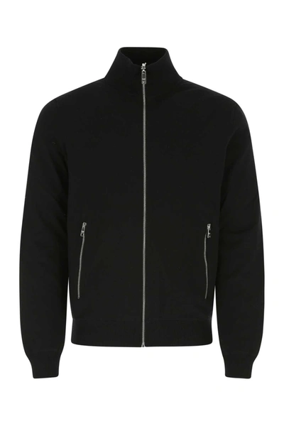 Shop Prada Logo Plaque Reversible Jacket In Black