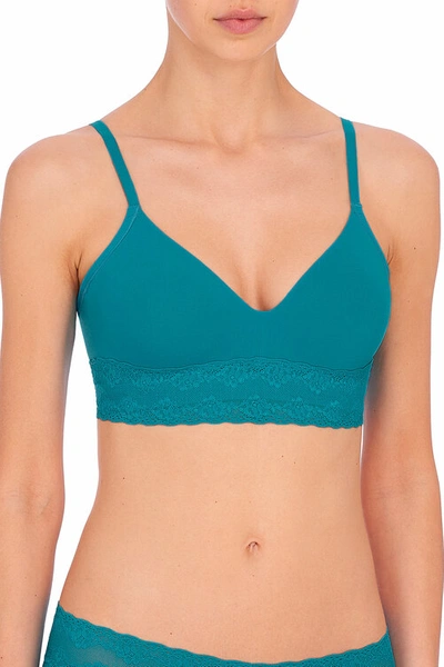 Shop Natori Bliss Perfection Contour Soft Cup Wireless Bra (34d) In Tropic