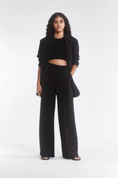 Shop Filippa K Darcey Wool Trouser In Black