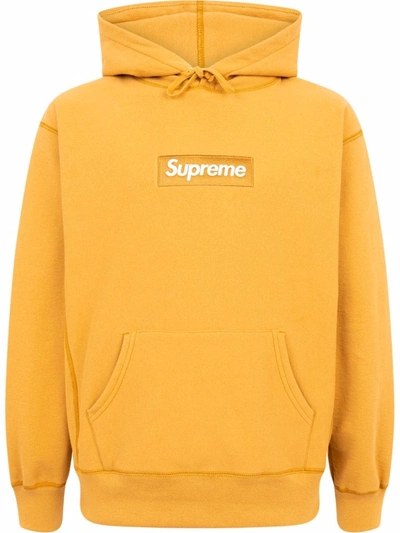 Supreme Box Logo Hoodie In Orange | ModeSens