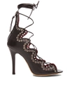 ISABEL MARANT Lelie Ghillies Leather Sandals