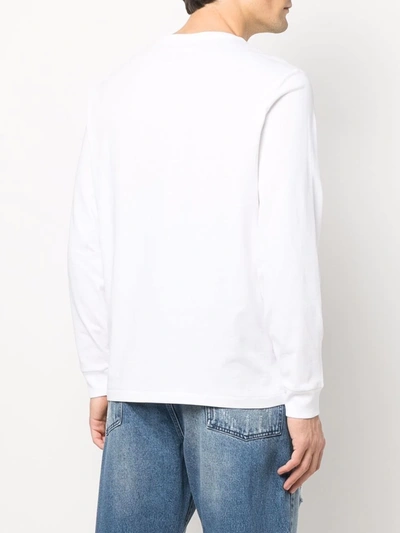 Shop Polo Ralph Lauren Polo Bear-print Sweatshirt In Weiss