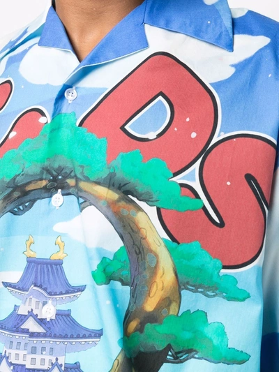 Gcds Multicolor One Piece Edition Land Of Wano Shirt In Blau