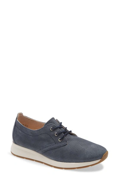 Shop Paul Green Isabella Oxford In Indigo Nubuck