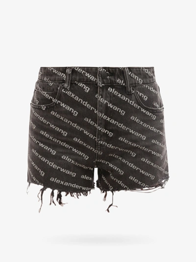 Shop Alexander Wang T Shorts In Black