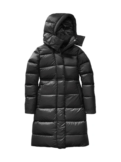 Shop Canada Goose Women's Black Label Arosa Quilted Hooded Parka