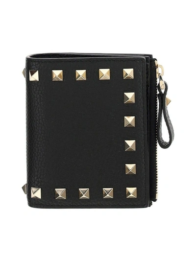 Shop Valentino Garavani Rockstud Bi In Black