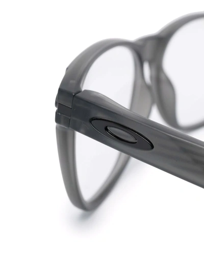 Oakley Rectangle-frame Glasses In Grey
