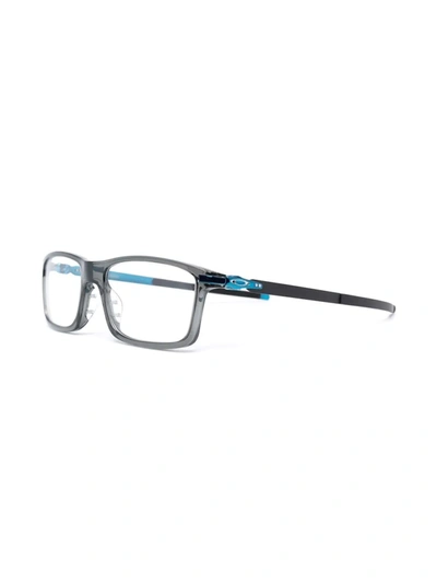 Oakley Rectangle-frame Glasses In Grey
