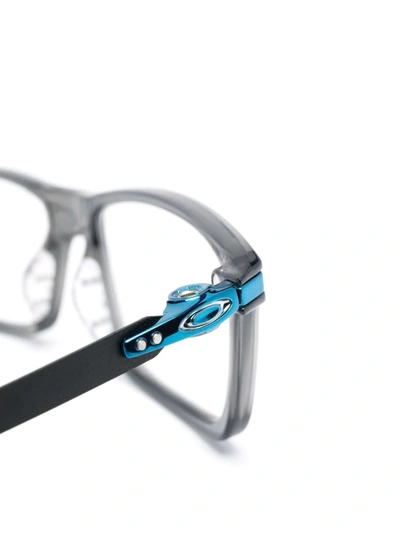 Oakley Rectangle-frame Glasses In Grey