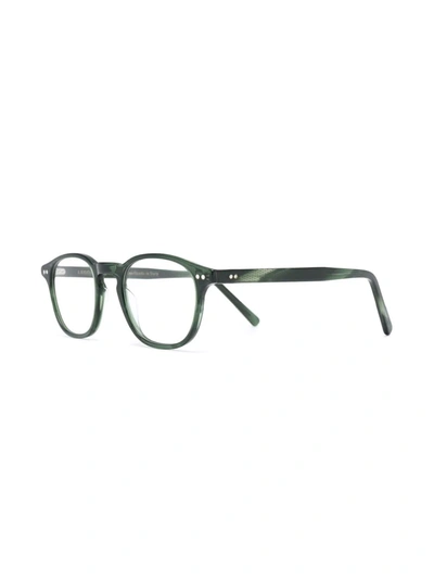 Epos Round-frame Glasses In Green