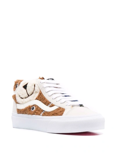 Vans Mid Zoo Skool Sneakers In Neutrals
