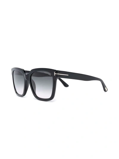 Tom Ford Square-frame Tinted Sunglasses In Black