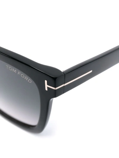 Tom Ford Square-frame Tinted Sunglasses In Black