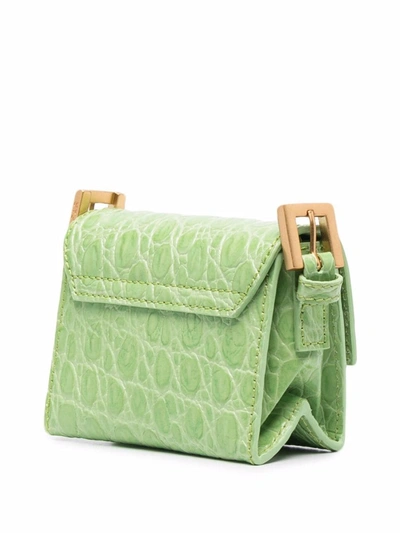 Shop By Far Fran Micro Bag In Green