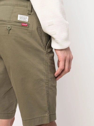 Shop Levi's Tapered Chino Trousers In Grün